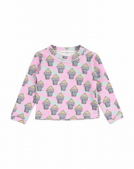 Babies' Deluxe Brand Toddler Girl Sleepwear Pink Size 5 Cotton, Polyamide