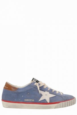 Superstar Lace-up Sneakers In Blue