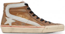 Brown Slide Sneakers