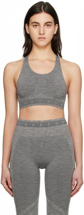 Gray Athletic Sport Top