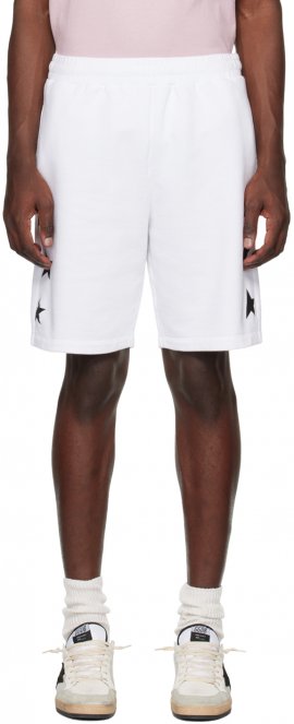 White Diego Shorts