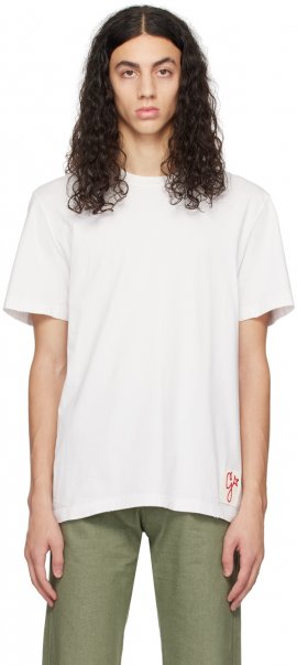White Distressed T-Shirt
