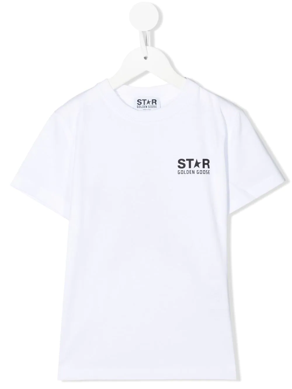 T-shirt Con Logo E Stella In White